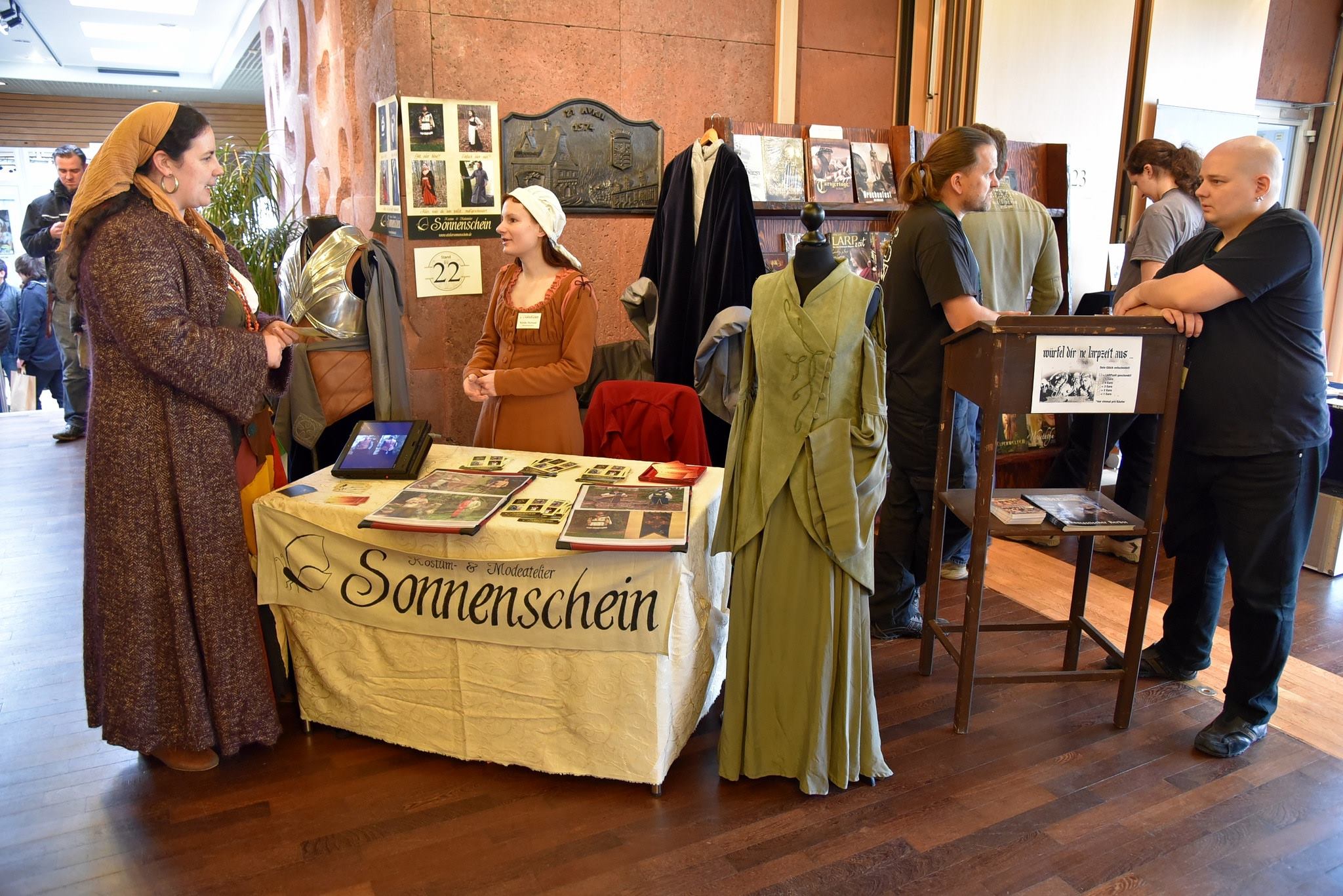 Foto von meinem Stand auf der LwC 2015.